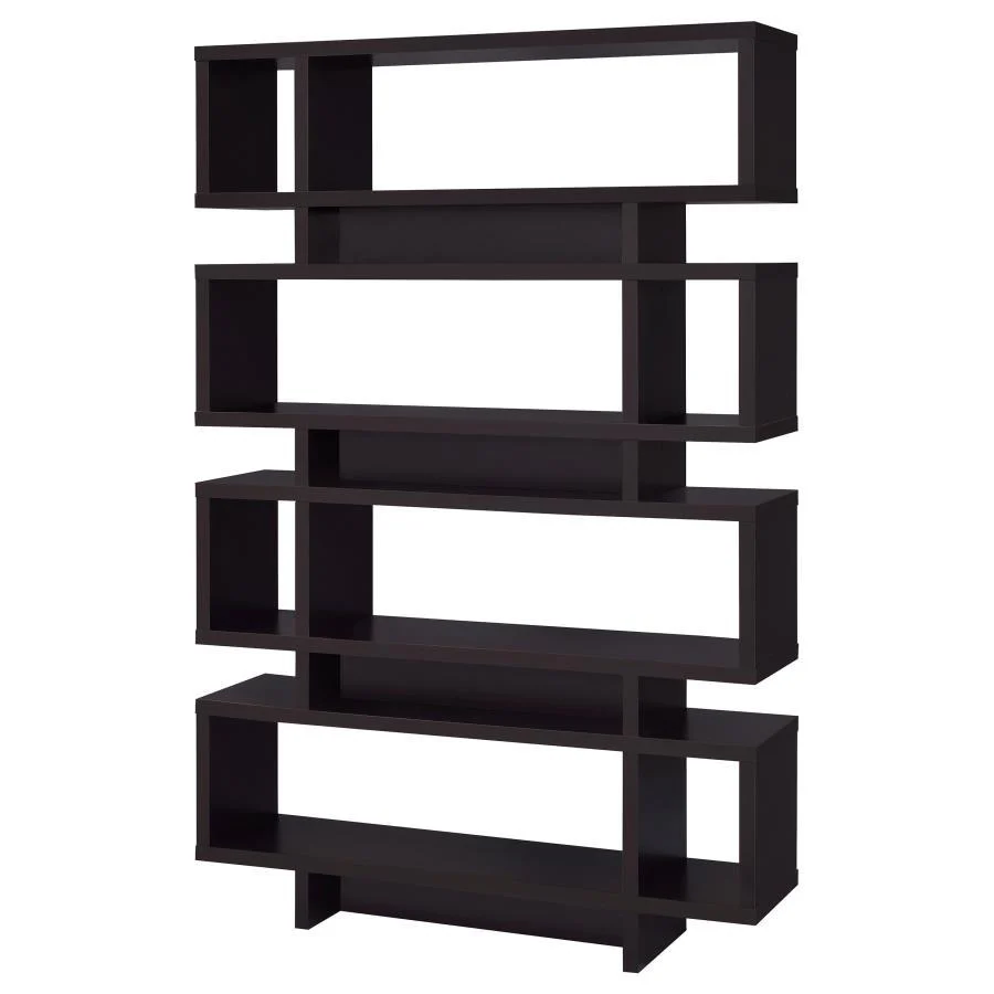 Coaster - 4-tier Open Back Bookcase - Funk Metal Works LLC