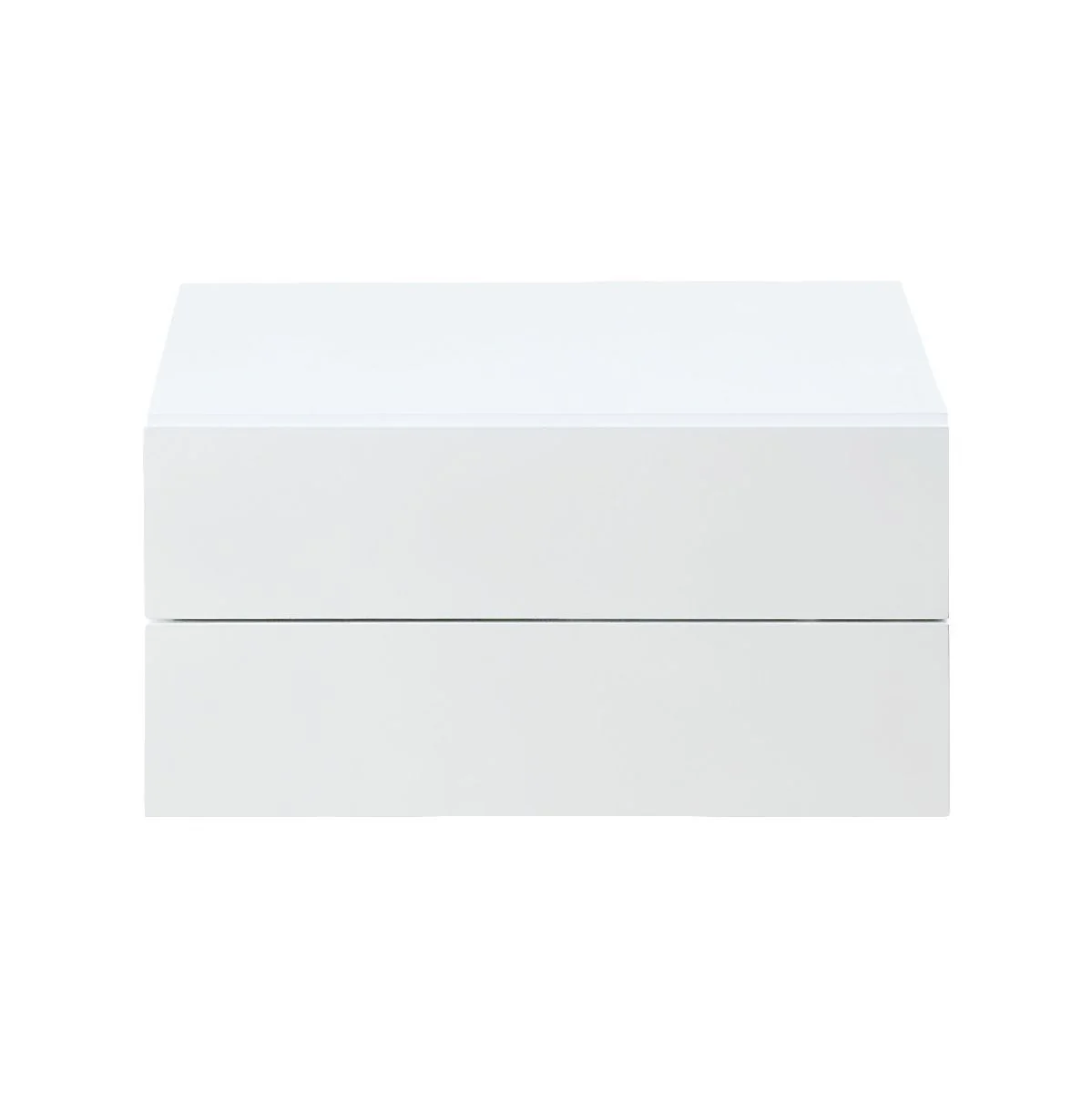 Buck II - File Cabinet - White Finish - Funk Metal Works LLC