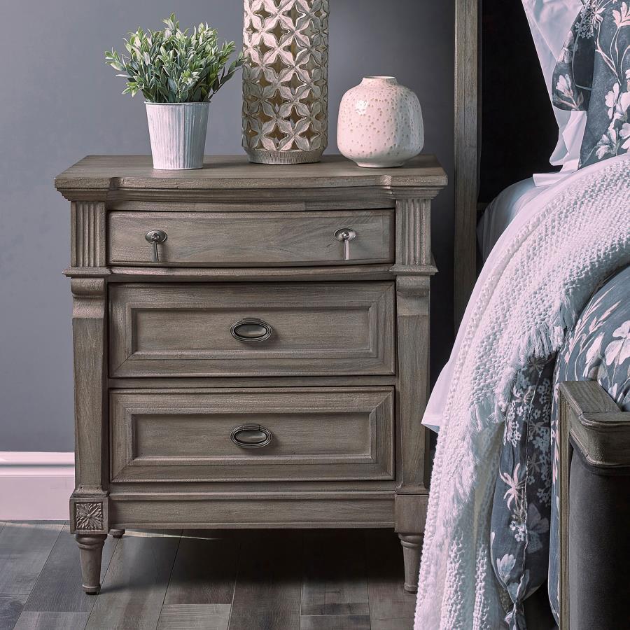 Alderwood - Nightstand - Funk Metal Works LLC