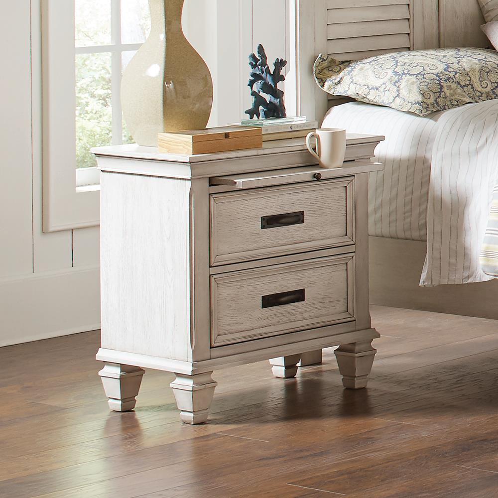Franco - 2-drawer Nightstand - Funk Metal Works LLC