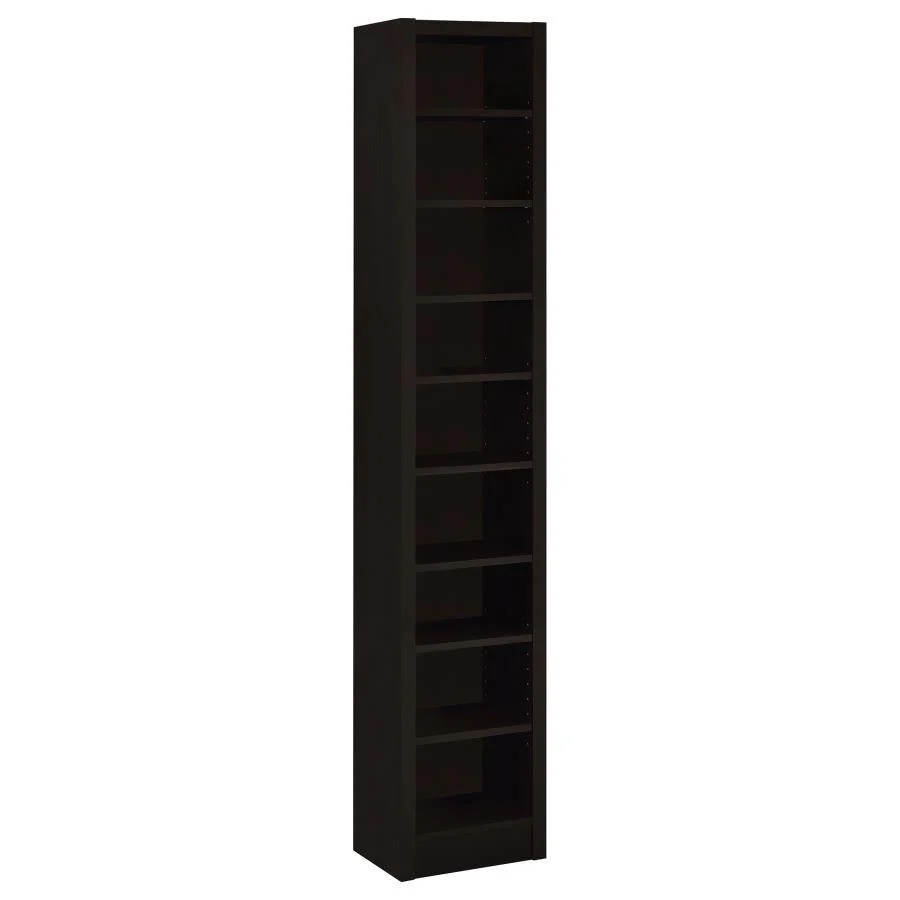 Eliam - Bookcase - Brown - Funk Metal Works LLC