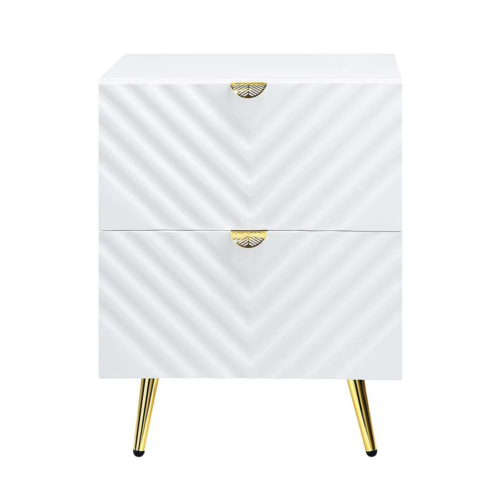 Gaines - Nightstand - Funk Metal Works LLC