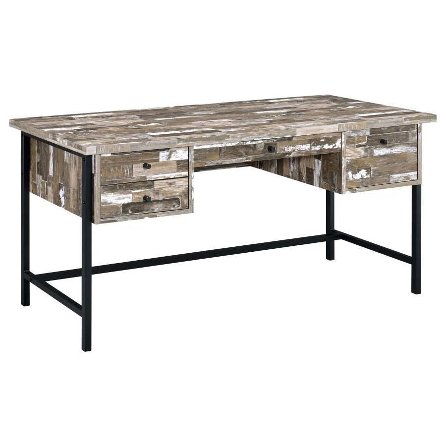 Kemper - Writing Desk - Light Brown - Funk Metal Works LLC
