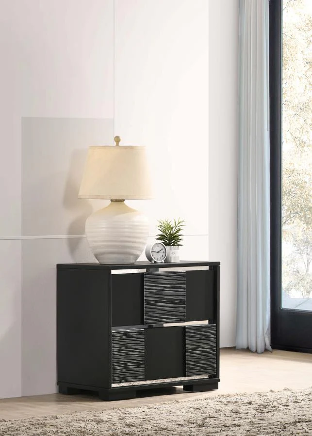 Blacktoft - Nightstand - Funk Metal Works LLC