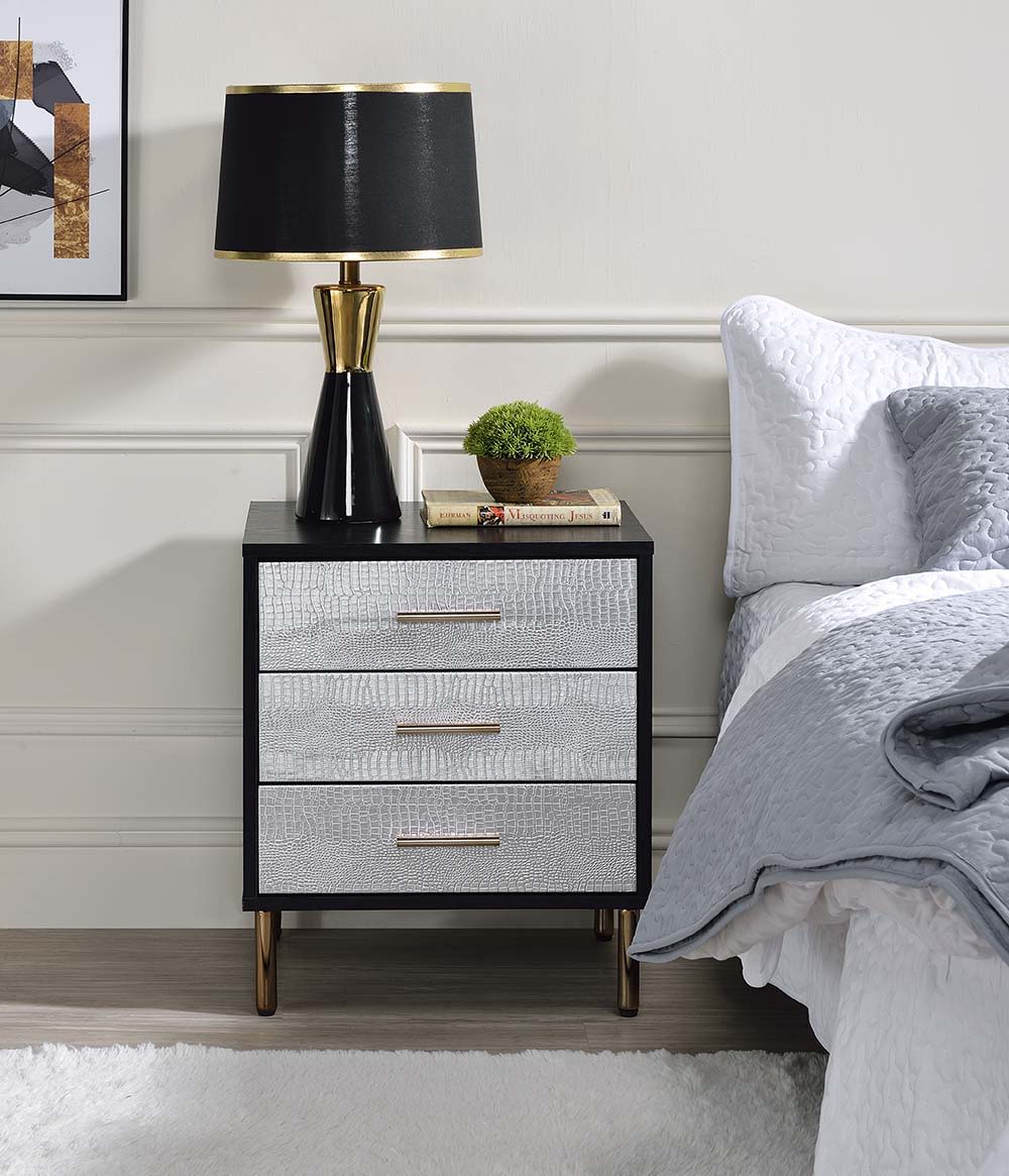 Myles - Nightstand - Funk Metal Works LLC