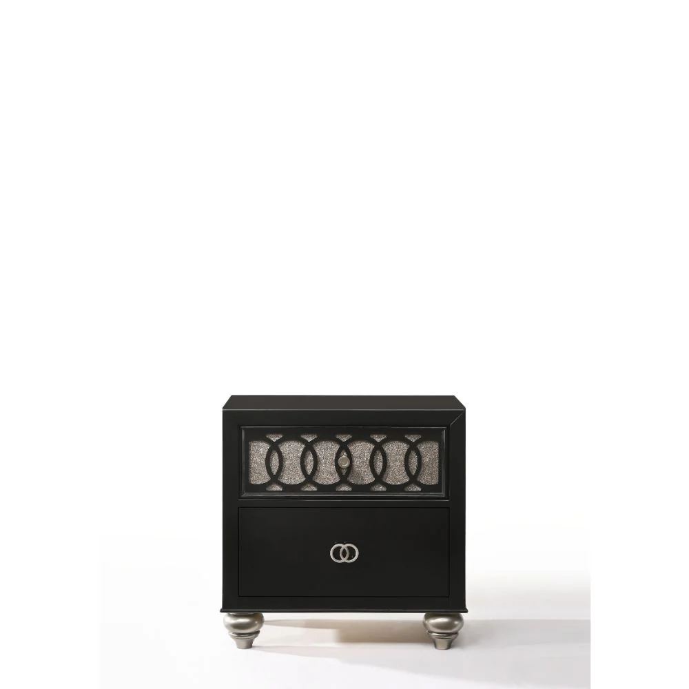 Ulrik - Nightstand - Black - Funk Metal Works LLC