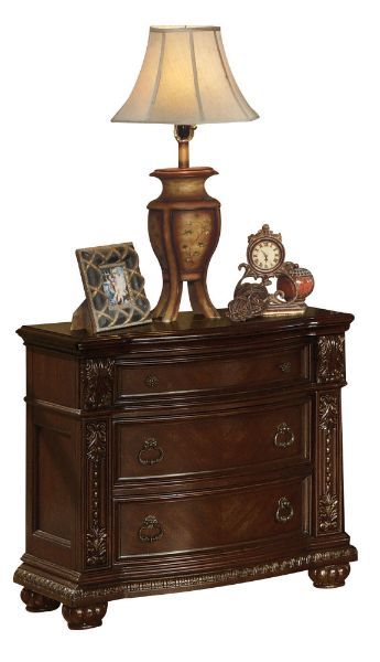 Anondale - Nightstand - Cherry - Funk Metal Works LLC