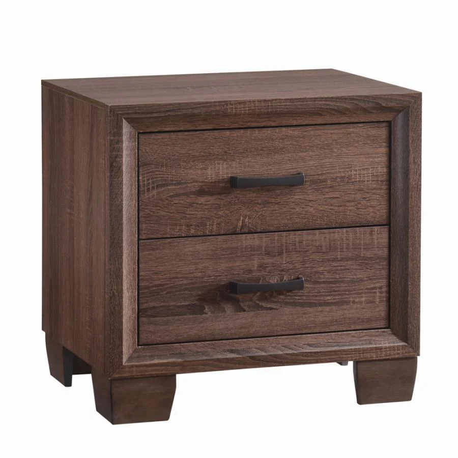 Brandon - Nightstand - Brown - Funk Metal Works LLC