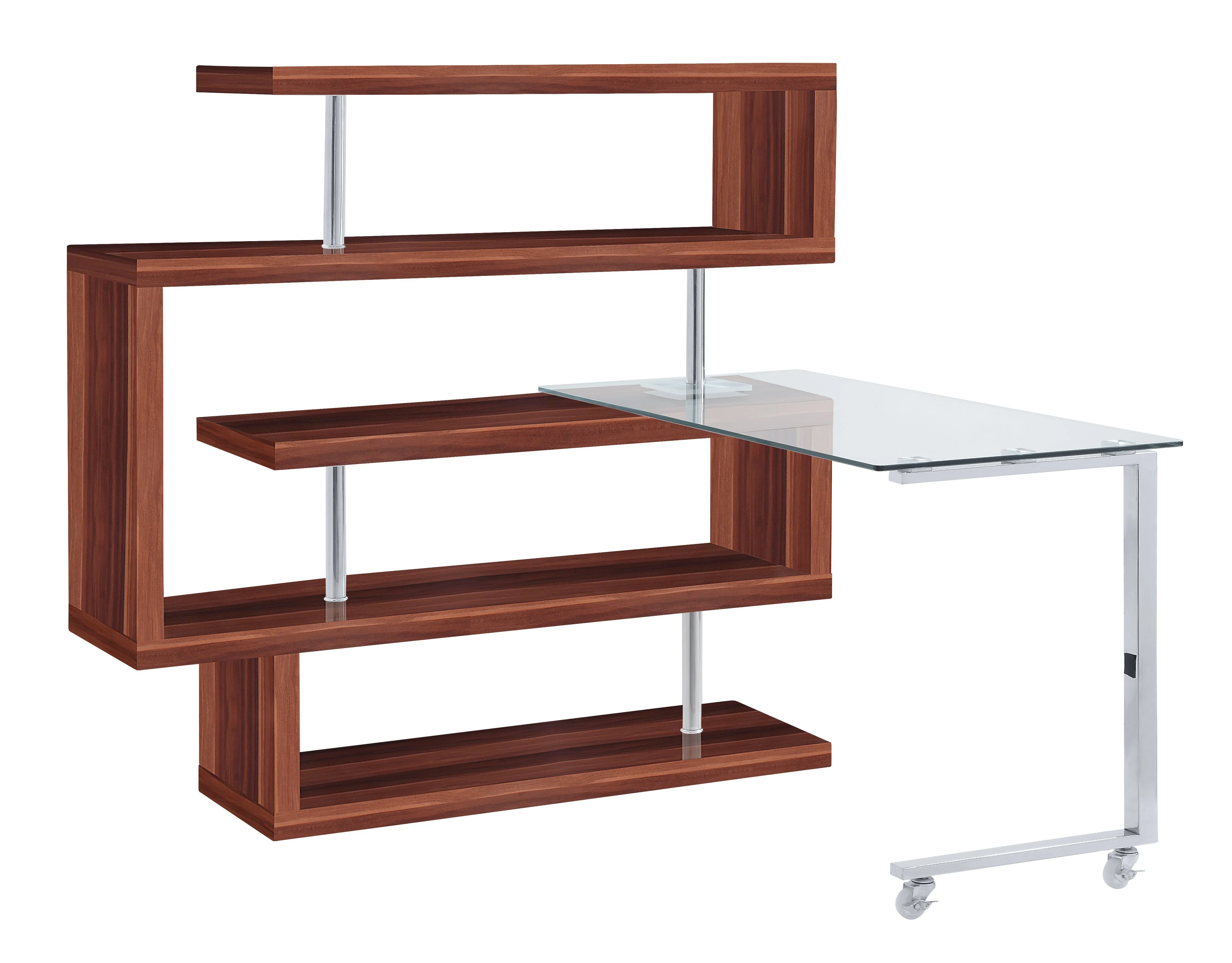 Raceloma - Writing Desk w/Shelf - Funk Metal Works LLC