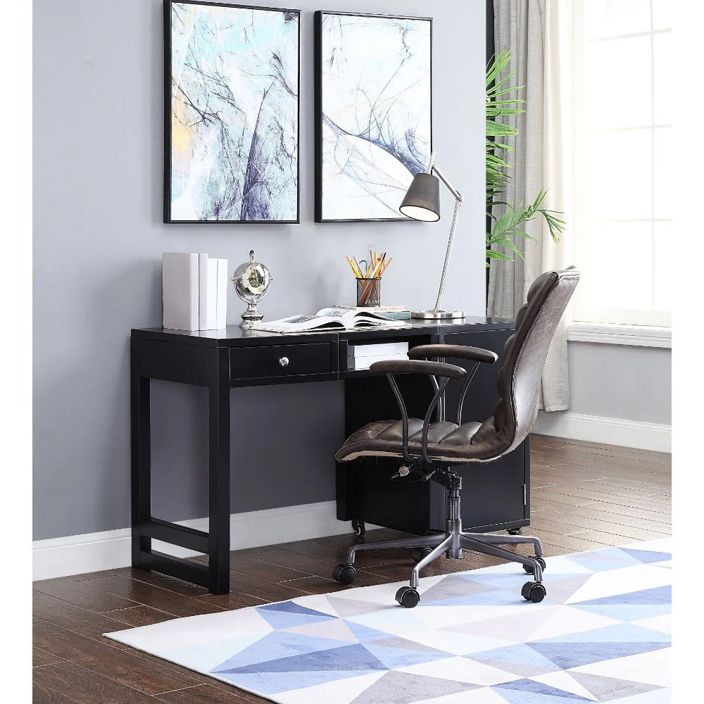 Kaniel - Desk - Black - Funk Metal Works LLC