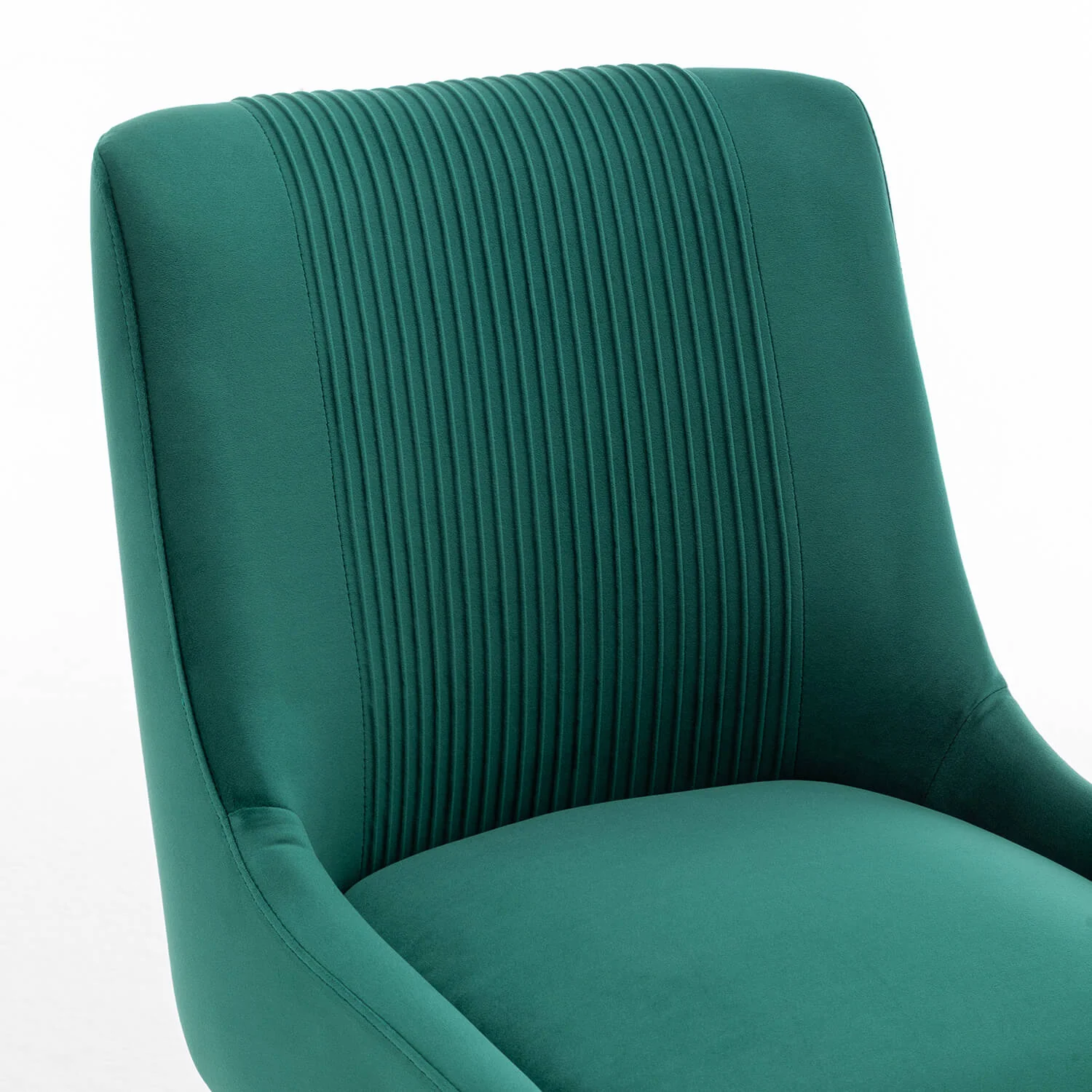 SEYNAR Contempoary Velvet Dining Chair Set of 2/4/6 with Metal Frame Legs and Back Pull - Funk Metal Works LLC