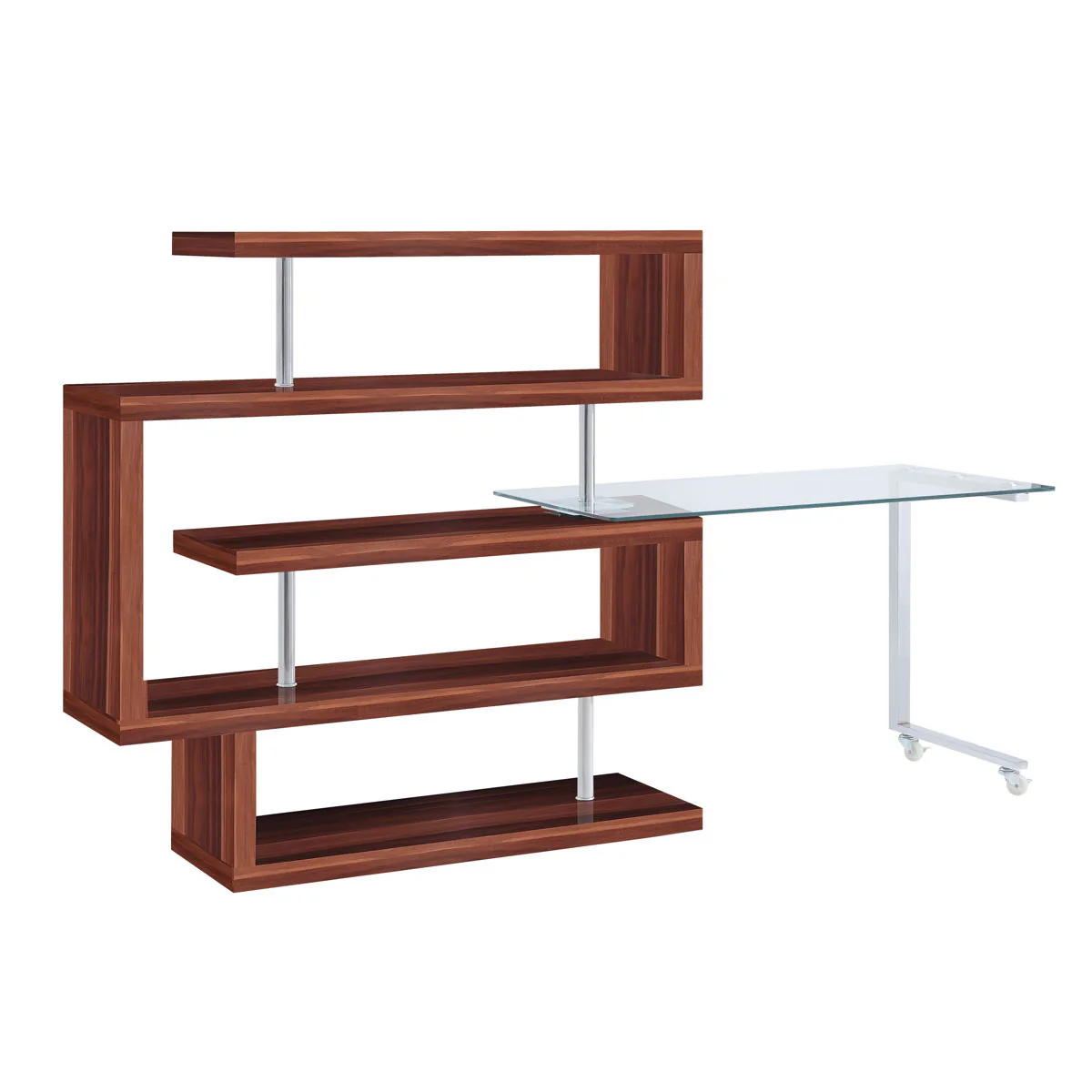 Raceloma - Writing Desk w/Shelf - Funk Metal Works LLC