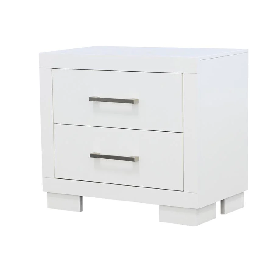 Jessica - 2-drawer Nightstand - Funk Metal Works LLC