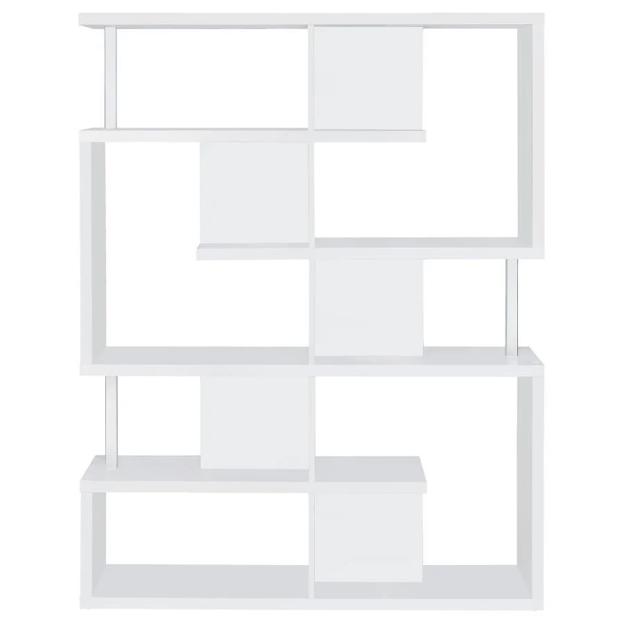 Coaster - 5-tier Geometric Design Bookcase - Funk Metal Works LLC