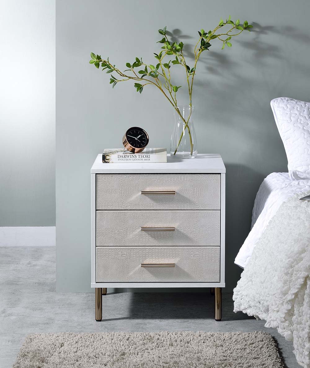 Myles - Nightstand - Funk Metal Works LLC