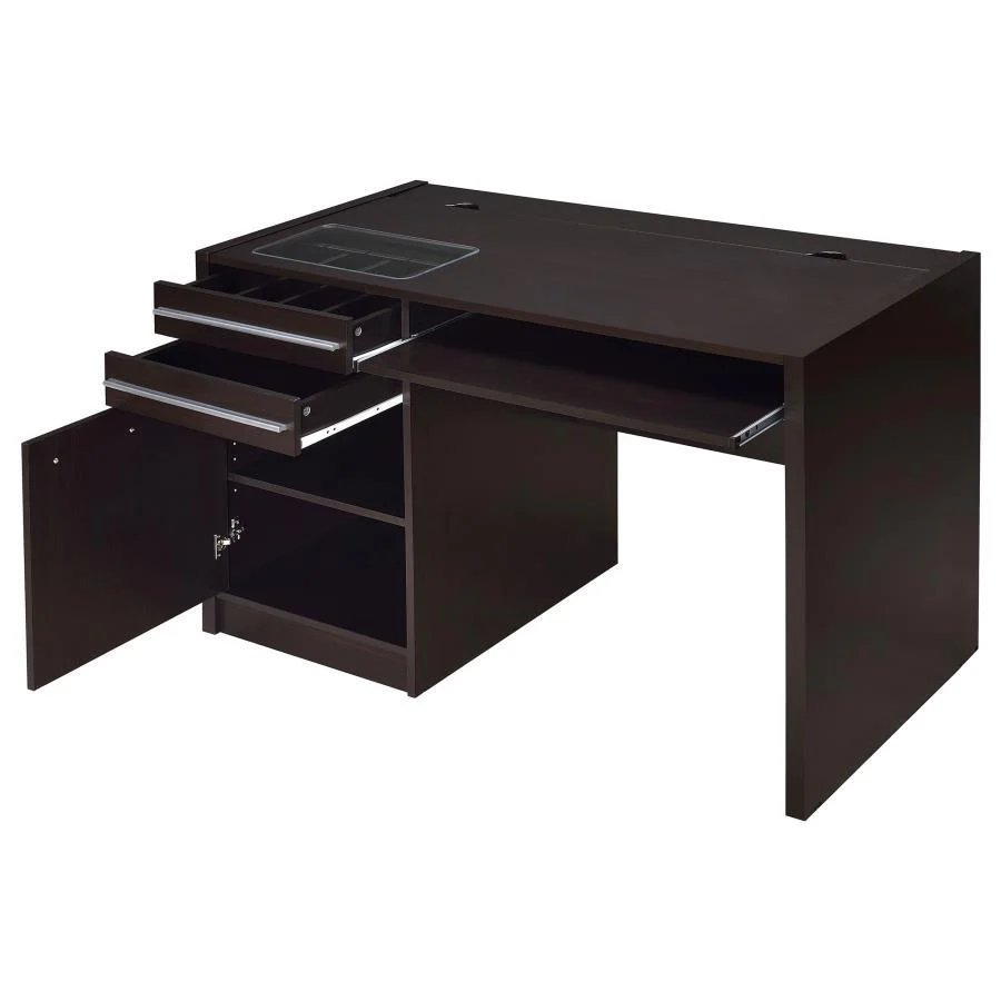 Halston - 3-drawer Connect-it Office Desk - Funk Metal Works LLC