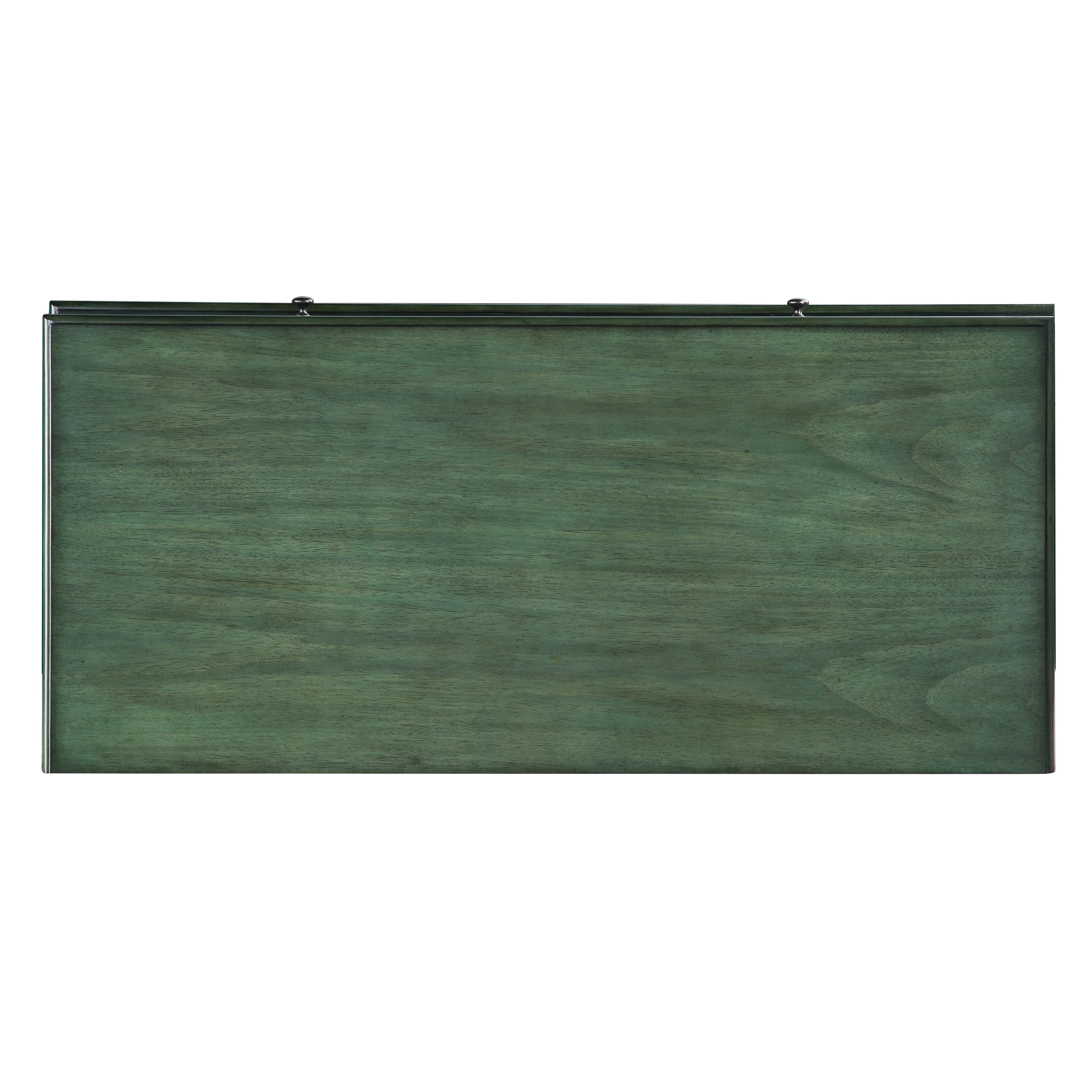 Manas - Writing Desk - Antique Green - Funk Metal Works LLC