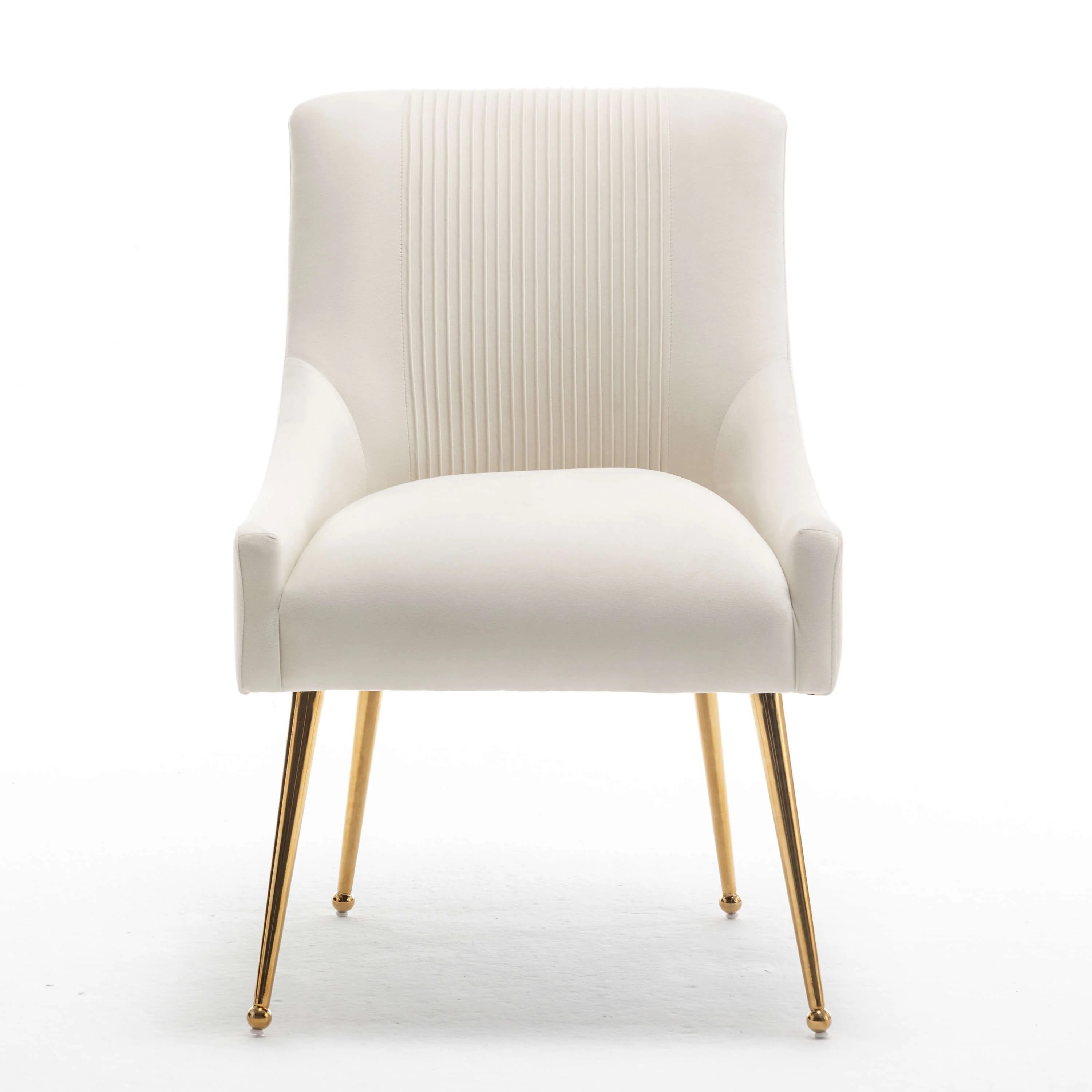 SEYNAR Modern Glam Velvet Dining Chair Set of 2/4/6 with Rear Handle - Funk Metal Works LLC