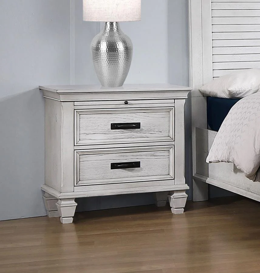 Franco - 2-drawer Nightstand - Funk Metal Works LLC