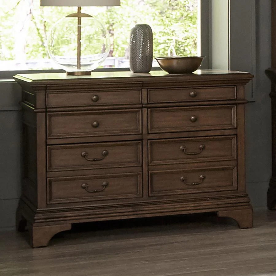 Hartshill - 5-Drawer File Cabinet - Brown - Funk Metal Works LLC