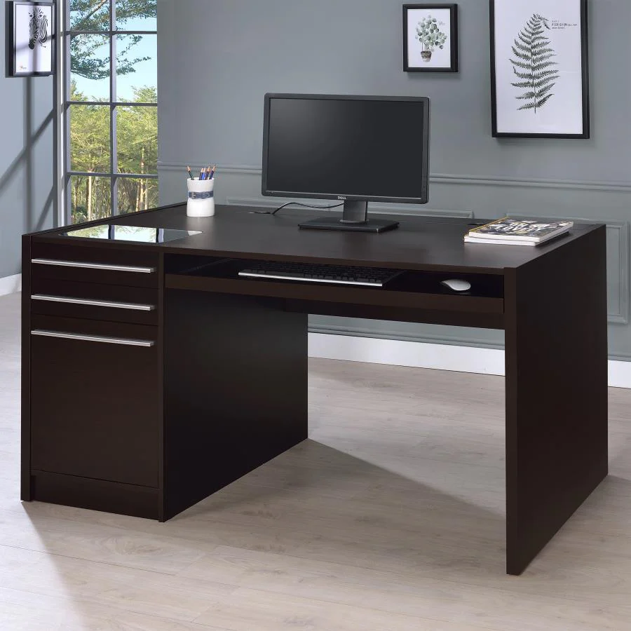 Halston - 3-drawer Connect-it Office Desk - Funk Metal Works LLC