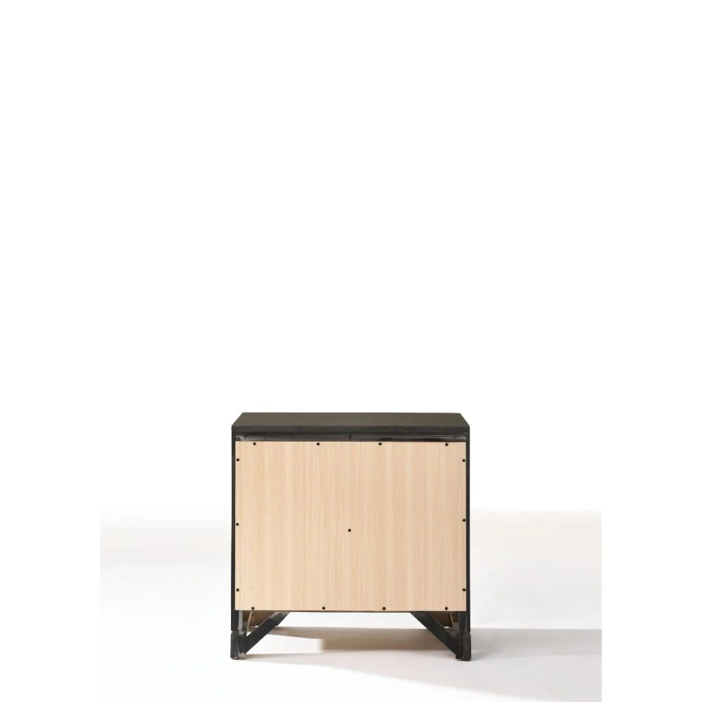 Soteris - Nightstand - Antique Gray - Funk Metal Works LLC