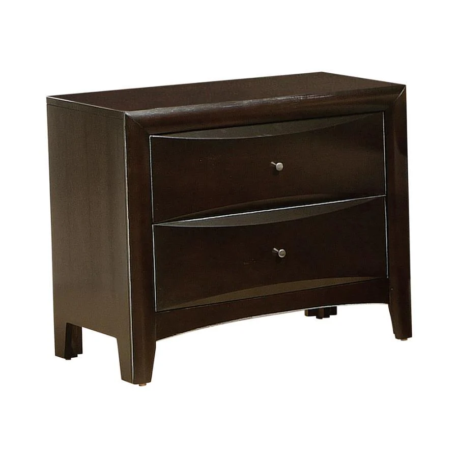 Phoenix - Nightstand - Brown - Funk Metal Works LLC