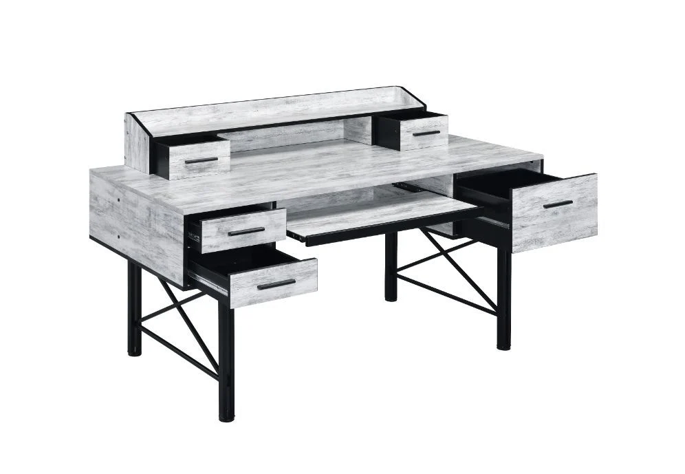 Safea - Computer Desk - Funk Metal Works LLC