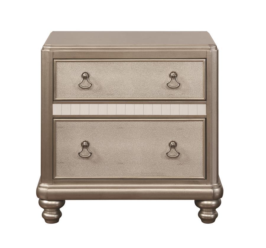Bling Game - Nightstand - Silver - Funk Metal Works LLC