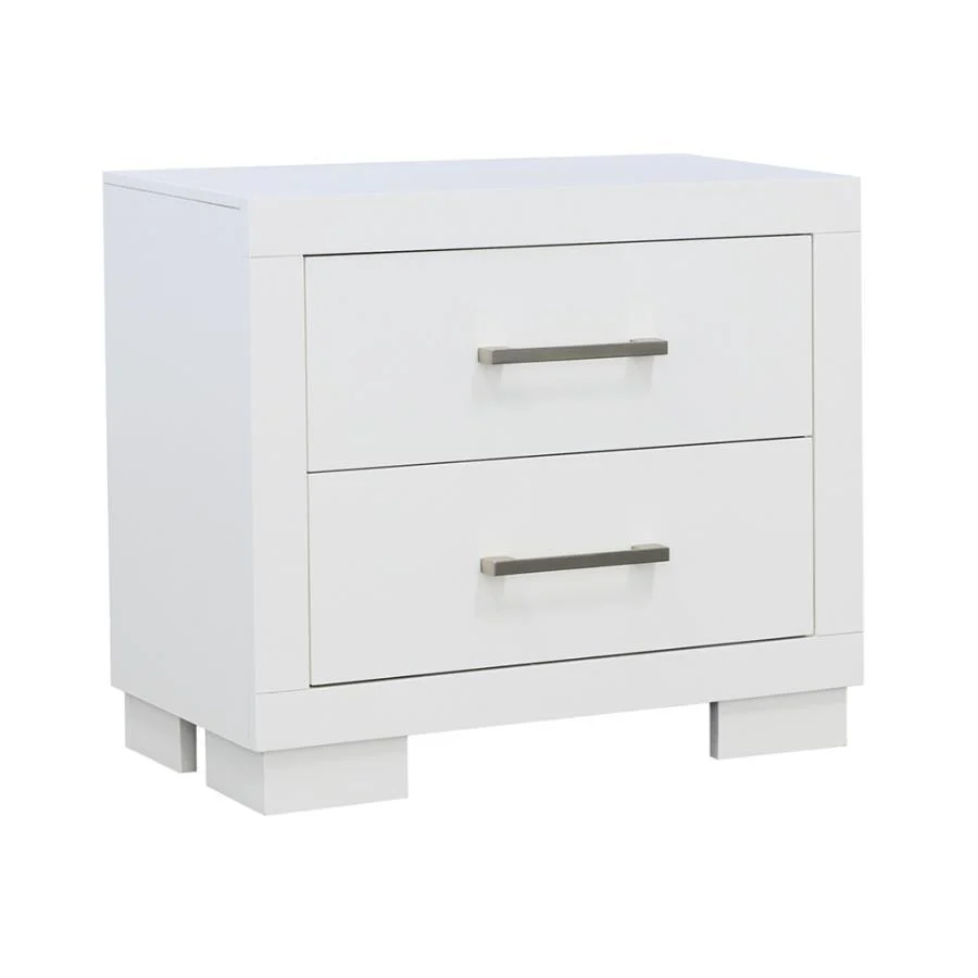 Jessica - 2-drawer Nightstand - Funk Metal Works LLC