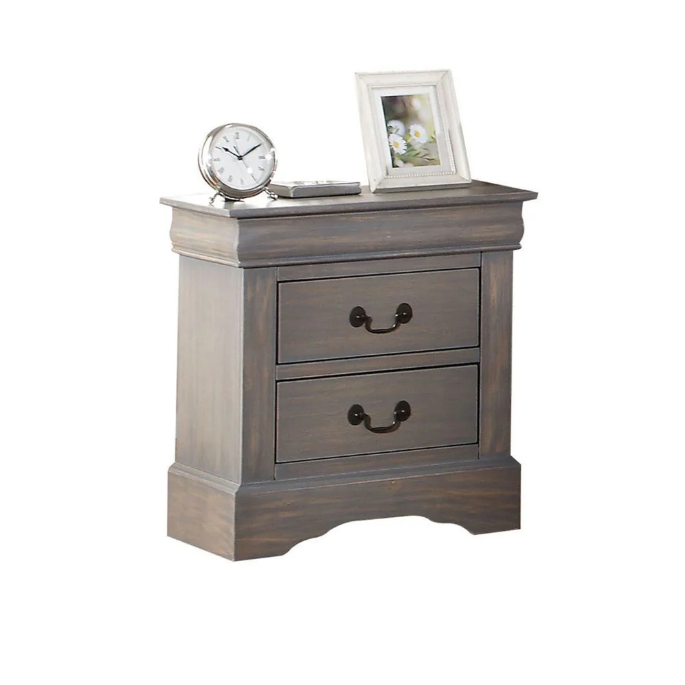 Louis Philippe III - Nightstand - Funk Metal Works LLC