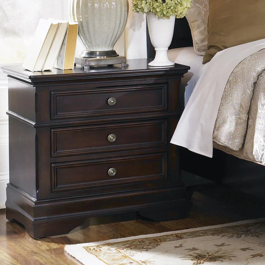 Cambridge - Nightstand - Brown - Funk Metal Works LLC