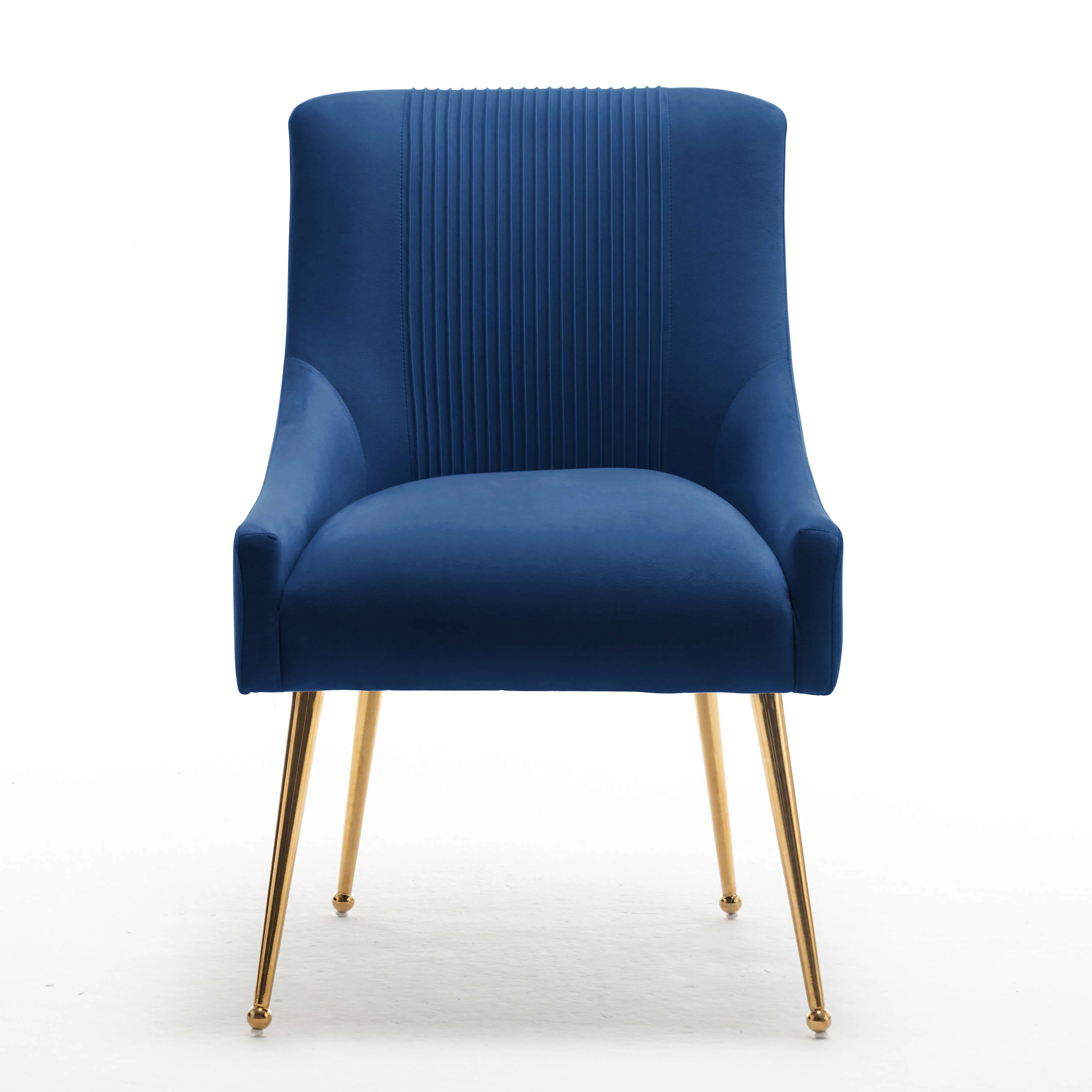 SEYNAR Modern Glam Velvet Dining Chair Set of 2/4/6 with Rear Handle - Funk Metal Works LLC