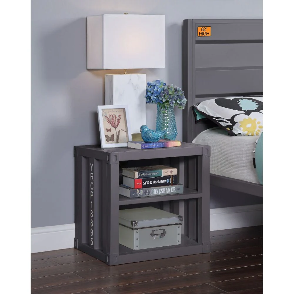 Cargo - Nightstand (USB) - Funk Metal Works LLC