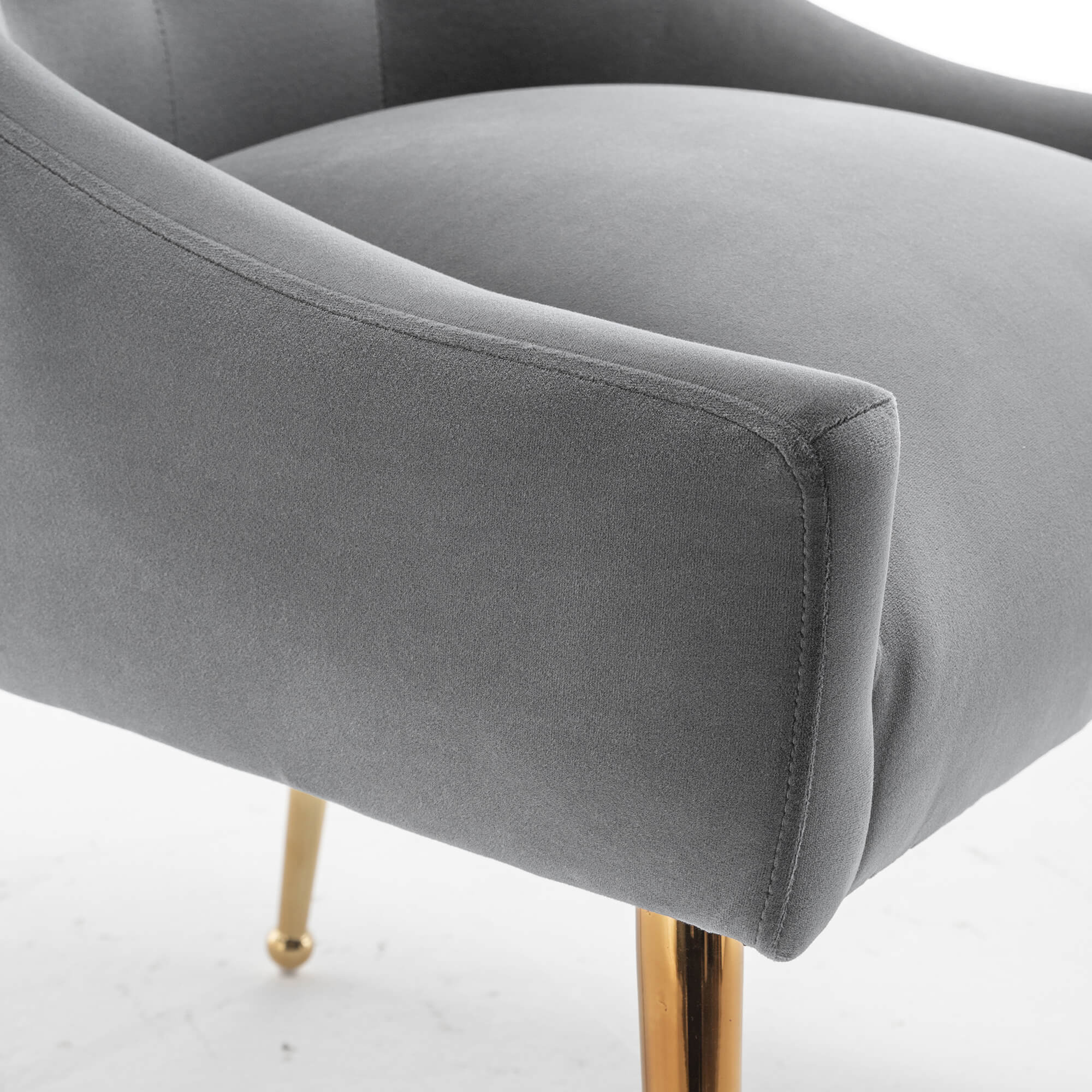 SEYNAR Modern Dining Chairs Set of 2/4/6, Upholstered Accent Chair Tufted Back Armless Chair with Back Pull - Funk Metal Works LLC