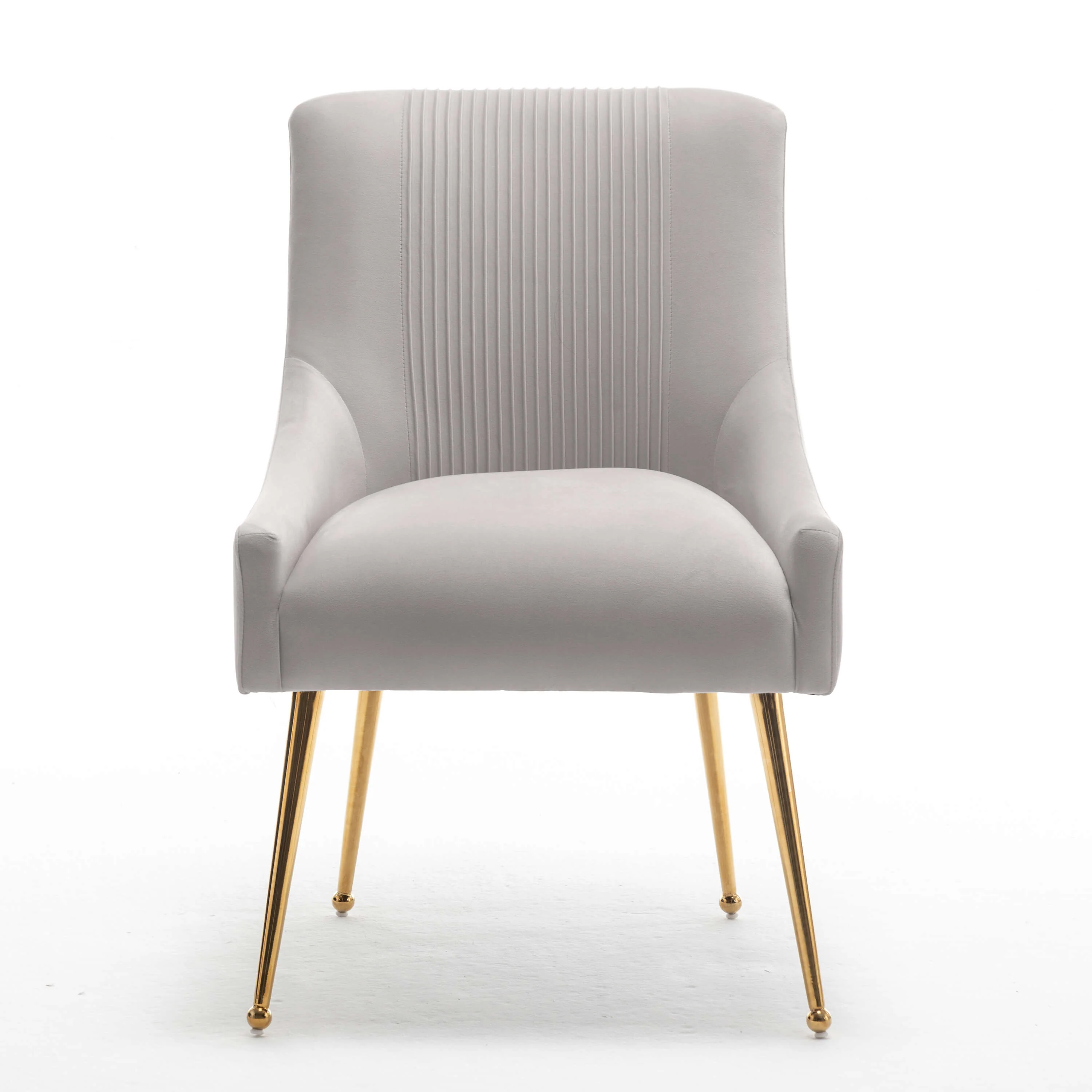 SEYNAR Modern Glam Velvet Dining Chair Set of 2/4/6 with Rear Handle - Funk Metal Works LLC