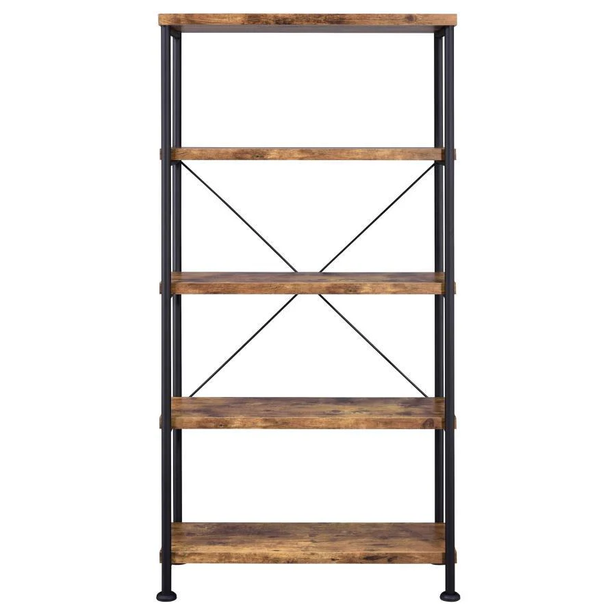 Analiese - 4-shelf Bookcase - Funk Metal Works LLC