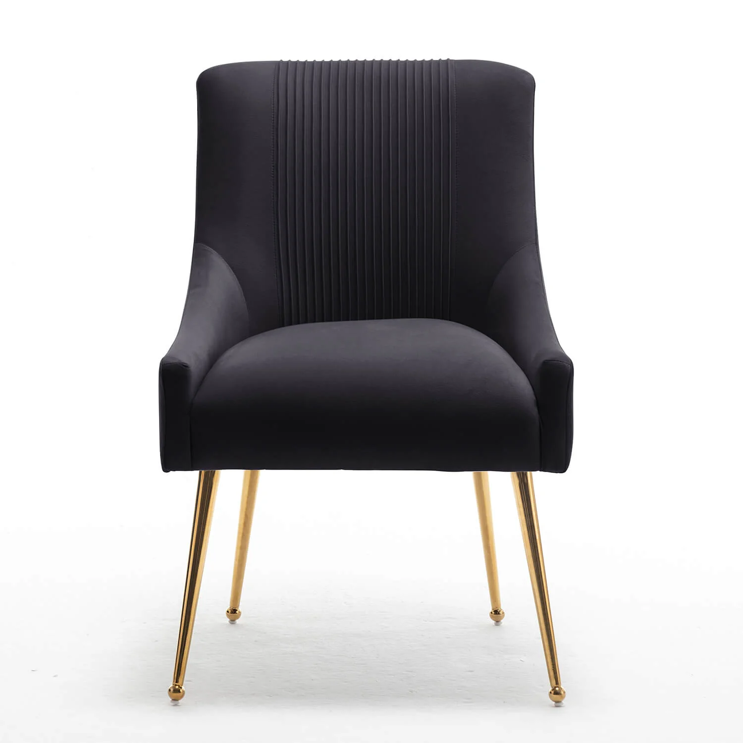 SEYNAR Modern Glam Velvet Dining Chair Set of 2/4/6 with Rear Handle - Funk Metal Works LLC