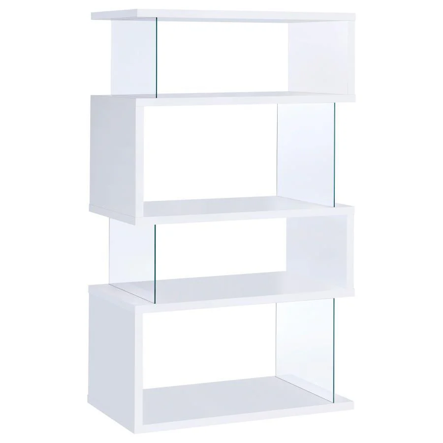 Coaster - 4-tier Bookcase - Funk Metal Works LLC