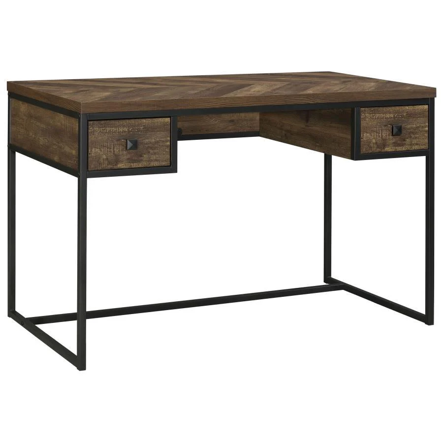 Millbrook - Writing Desk - Brown - Funk Metal Works LLC