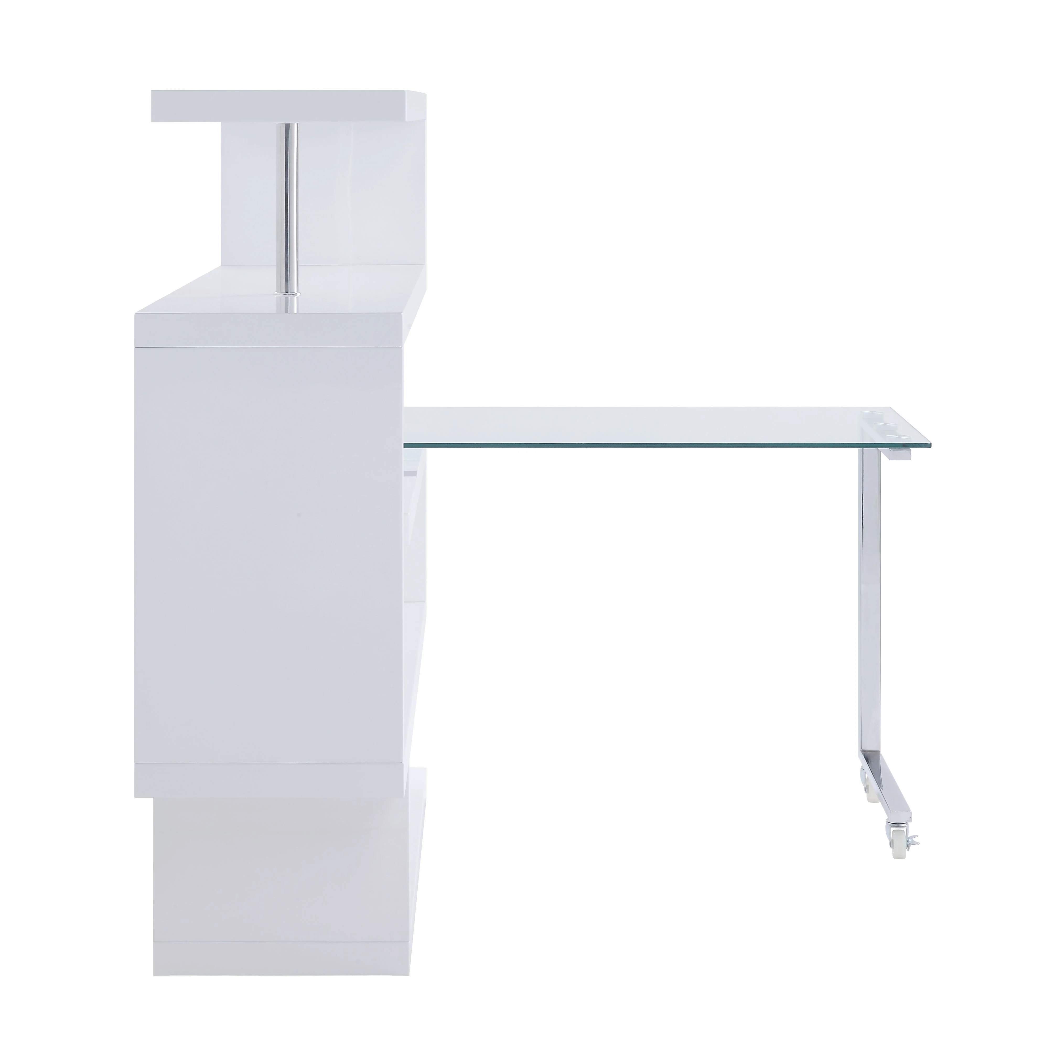 Raceloma - Writing Desk w/Shelf - Funk Metal Works LLC