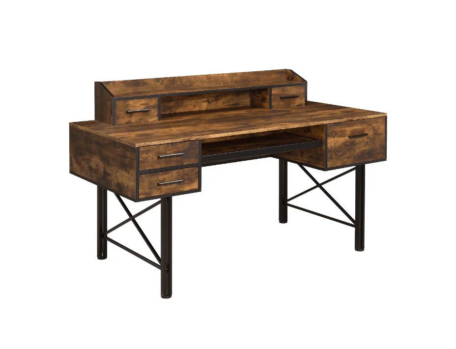Safea - Computer Desk - Funk Metal Works LLC