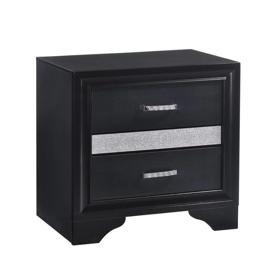 Miranda - 2-drawer Nightstand Tray - Funk Metal Works LLC