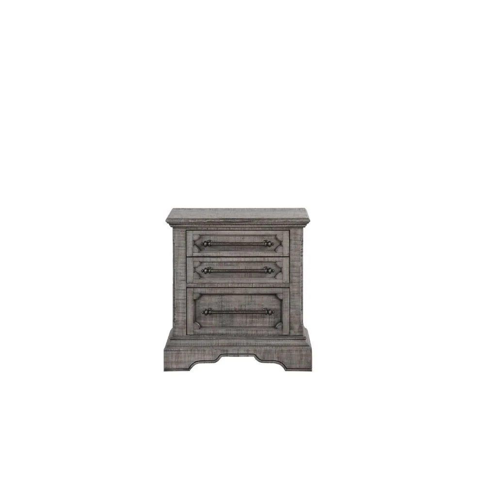 Artesia - Nightstand - Salvaged Natural - Funk Metal Works LLC