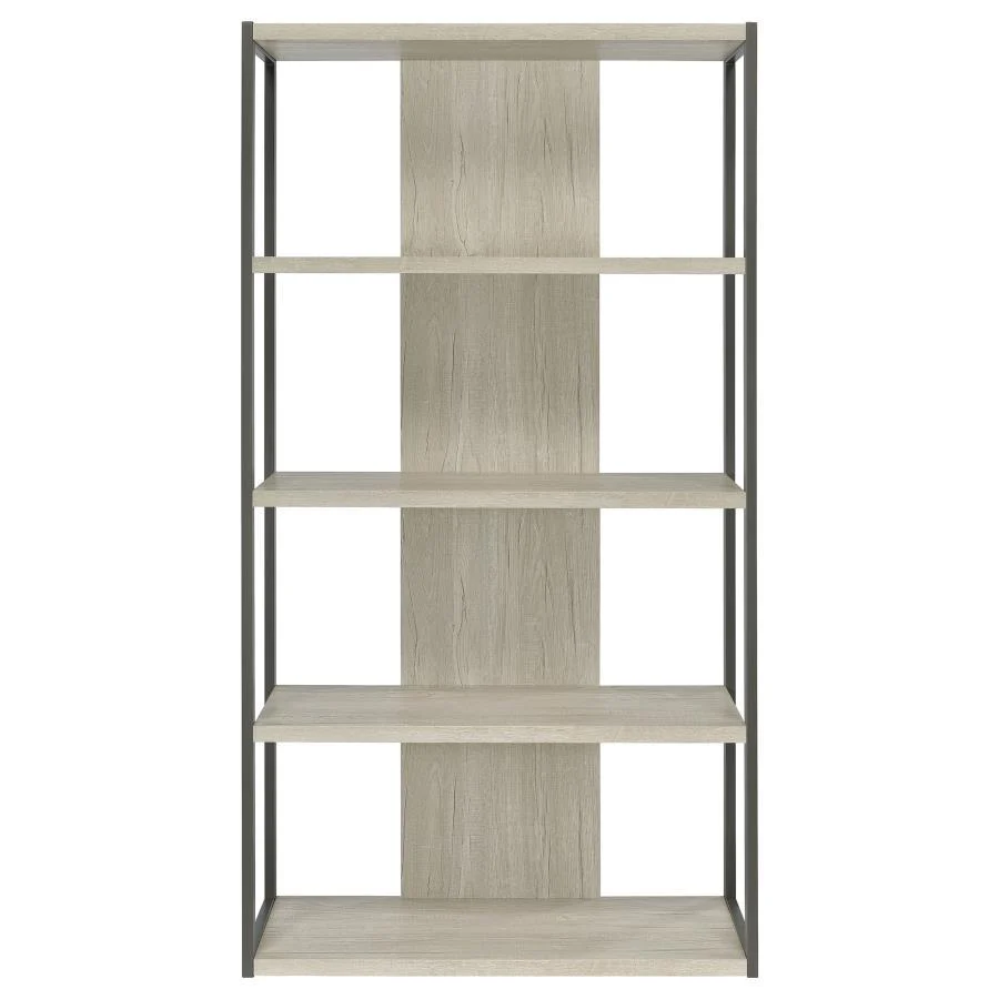 Loomis - Bookcase - Beige - Funk Metal Works LLC