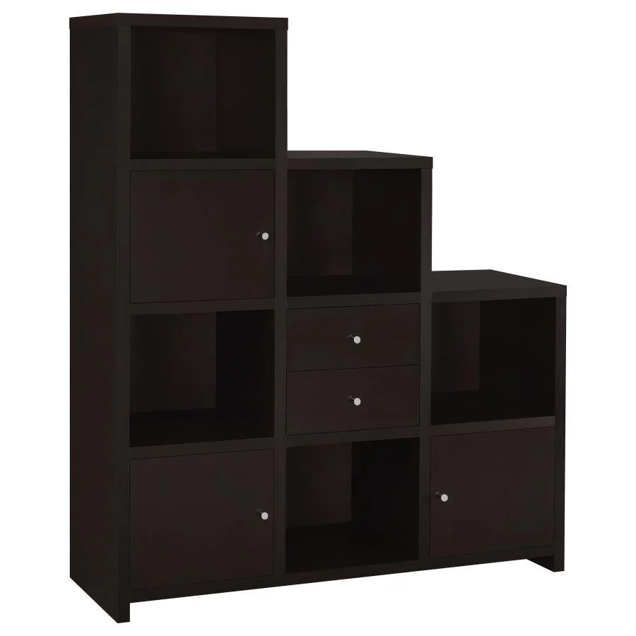 Coaster - Bookcase with Cube Storage Compartments - Funk Metal Works LLC