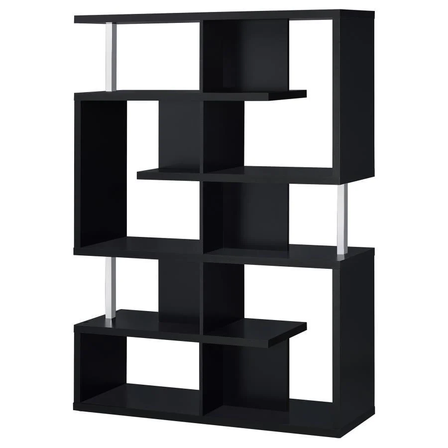 Coaster - 5-tier Geometric Design Bookcase - Funk Metal Works LLC