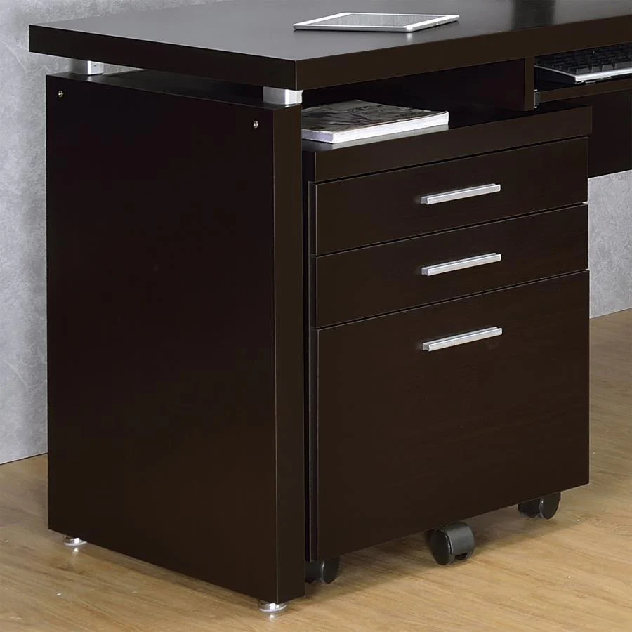 Skylar - 3-drawer Mobile File Cabinet - Funk Metal Works LLC