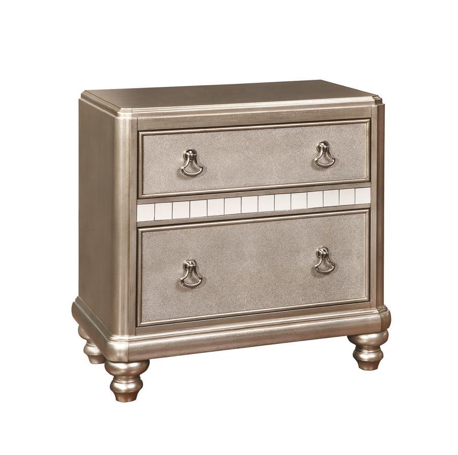 Bling Game - Nightstand - Silver - Funk Metal Works LLC