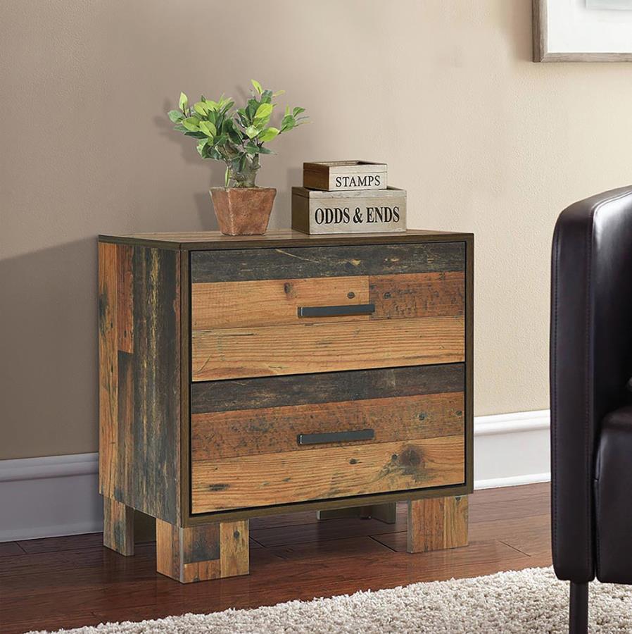 Sidney - Nightstand - Funk Metal Works LLC